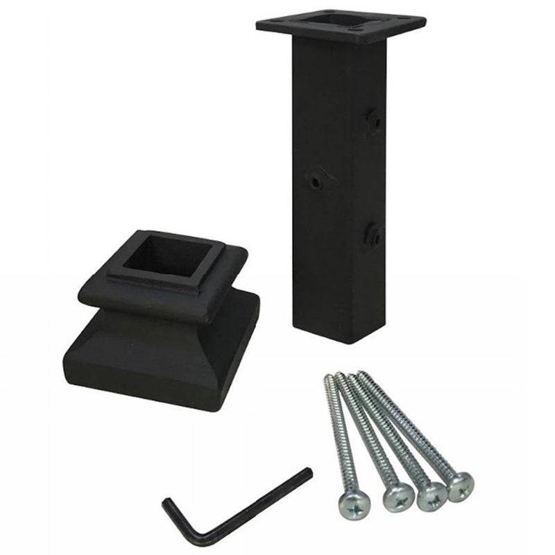 Mounting Kit for Round Iron Newel Posts