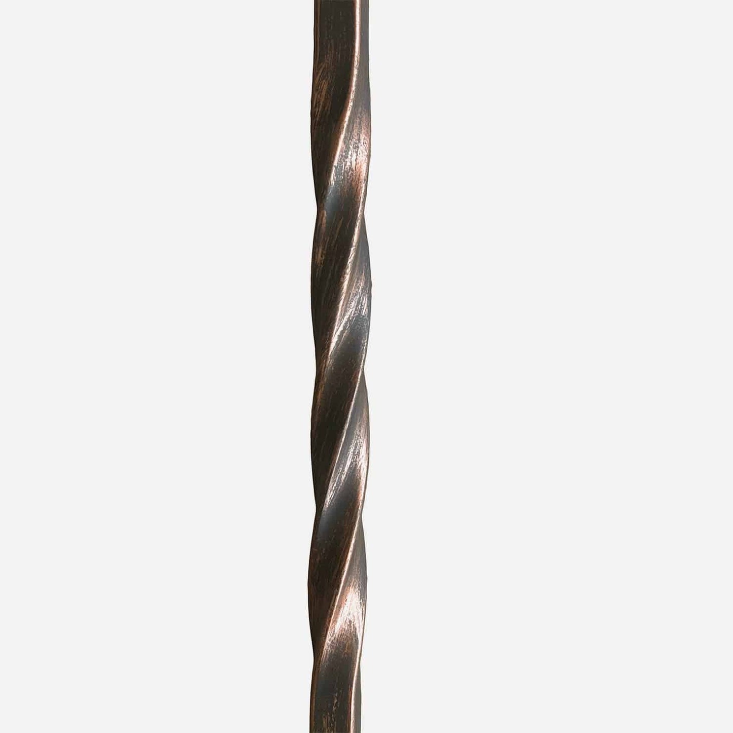 Long Single Twist Hollow Iron Baluster