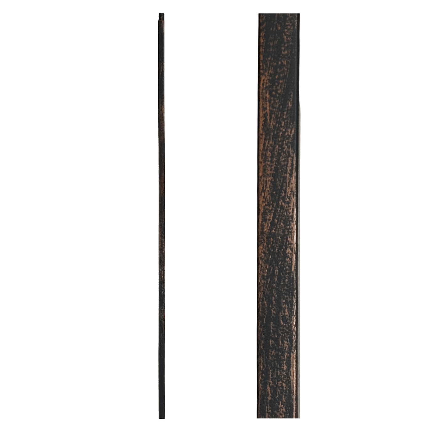 MEGA (3/4") Plain Square Hollow Iron Baluster