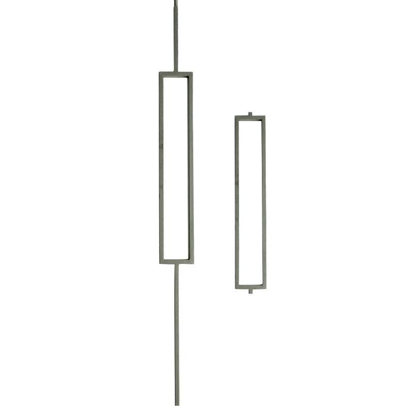 Single Rectangular Iron Baluster