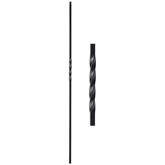 Single Twist Hollow Iron Baluster