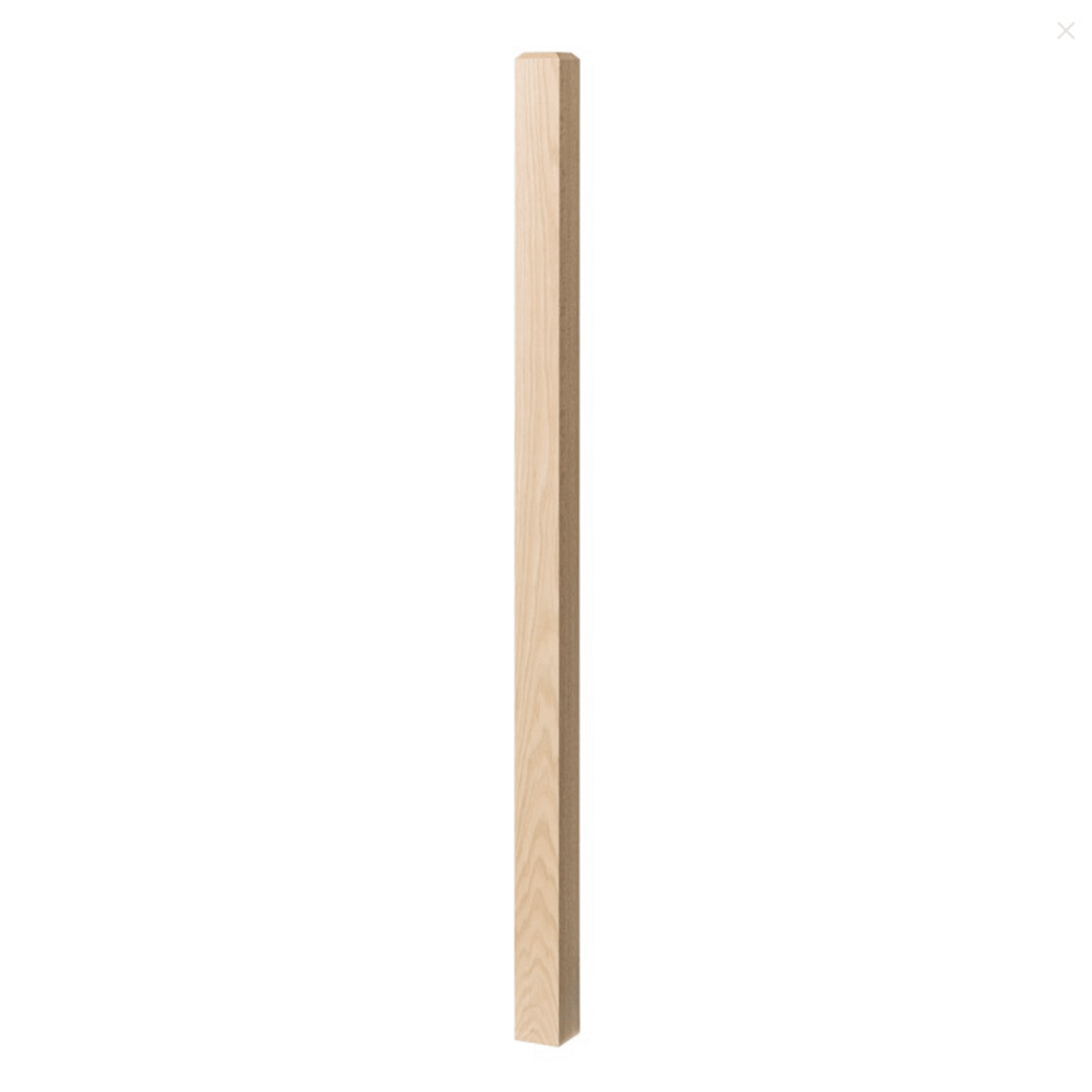 3½" Contemporary Series Newel, Chamfered Top (Model 4002)