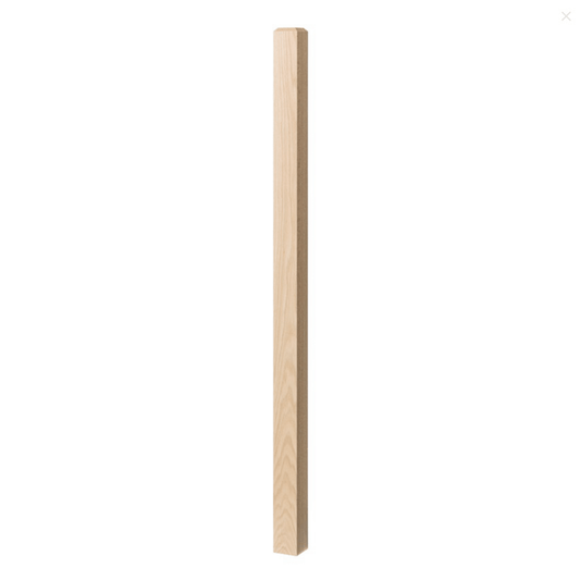 3½" Contemporary Series Newel, Chamfered Top (Model 4002)